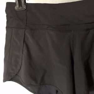 Lululemon Run Time black shorts